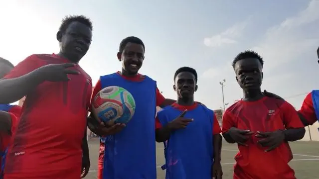 مونديال خارج جبهات القتال: لاعبو منتخب السودان لقصار القامة يبحثون عن انتصار