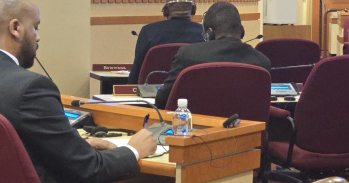 د. امجد فريد يقدم إحاطة أمام المجموعة الأفريقية بالأمم المتحدة