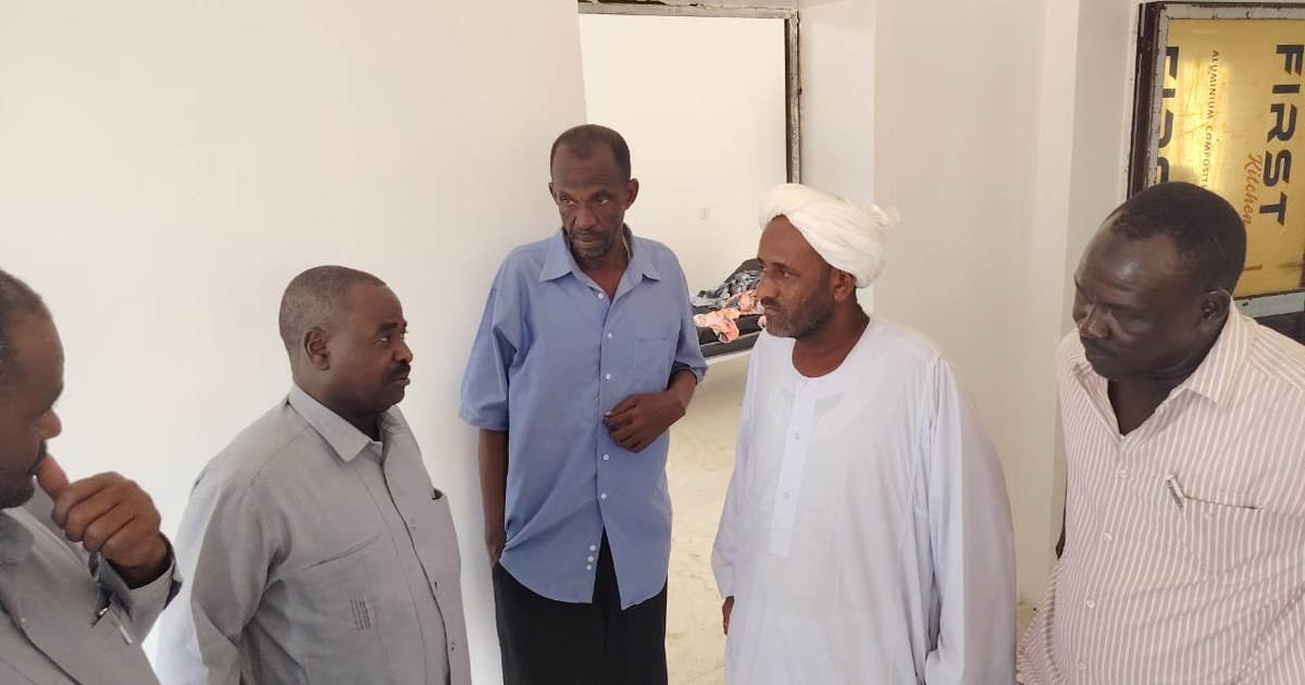 تنفيذى الجبلين يقف على عمليات إعادة تأهيل وصيانة مستشفى الجبلين