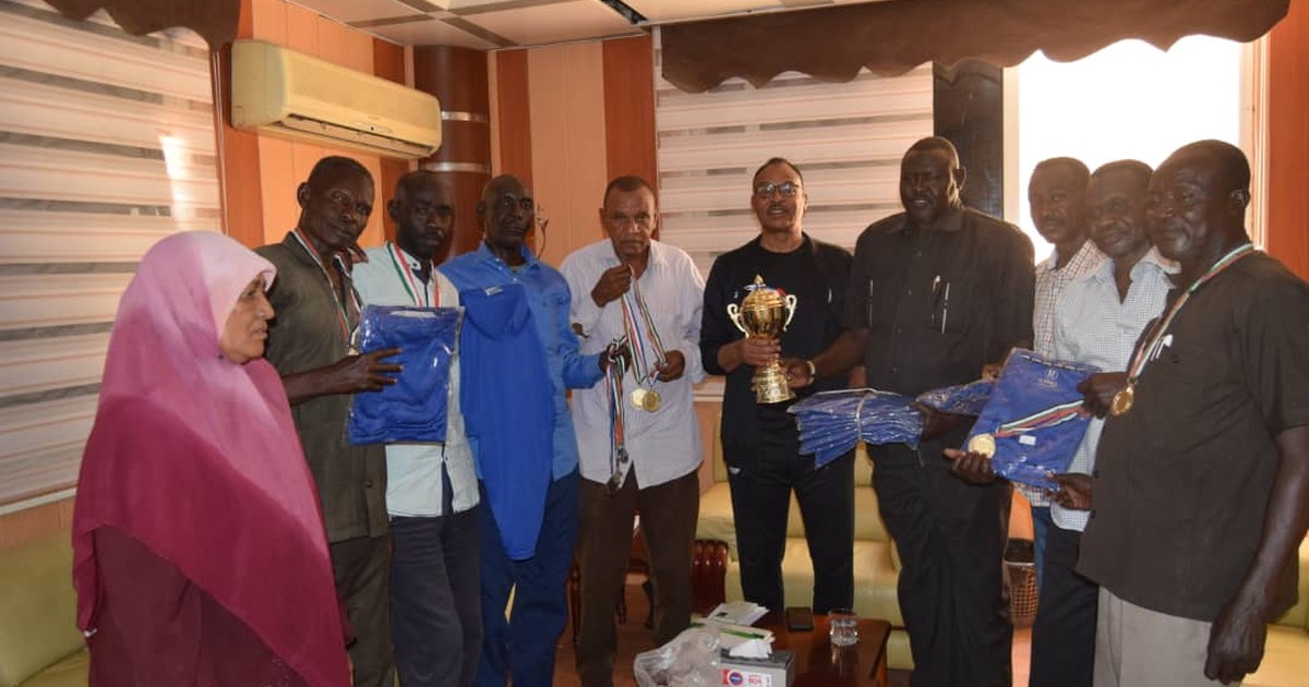 وزير الشباب والرياضة يدعم اتحاد المصارعة بولاية الخرطوم
