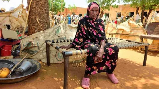 آلاف النازحين السودانيين بلا ملاذ آمن مع تقدم الدعم السريع نحو الأبيض