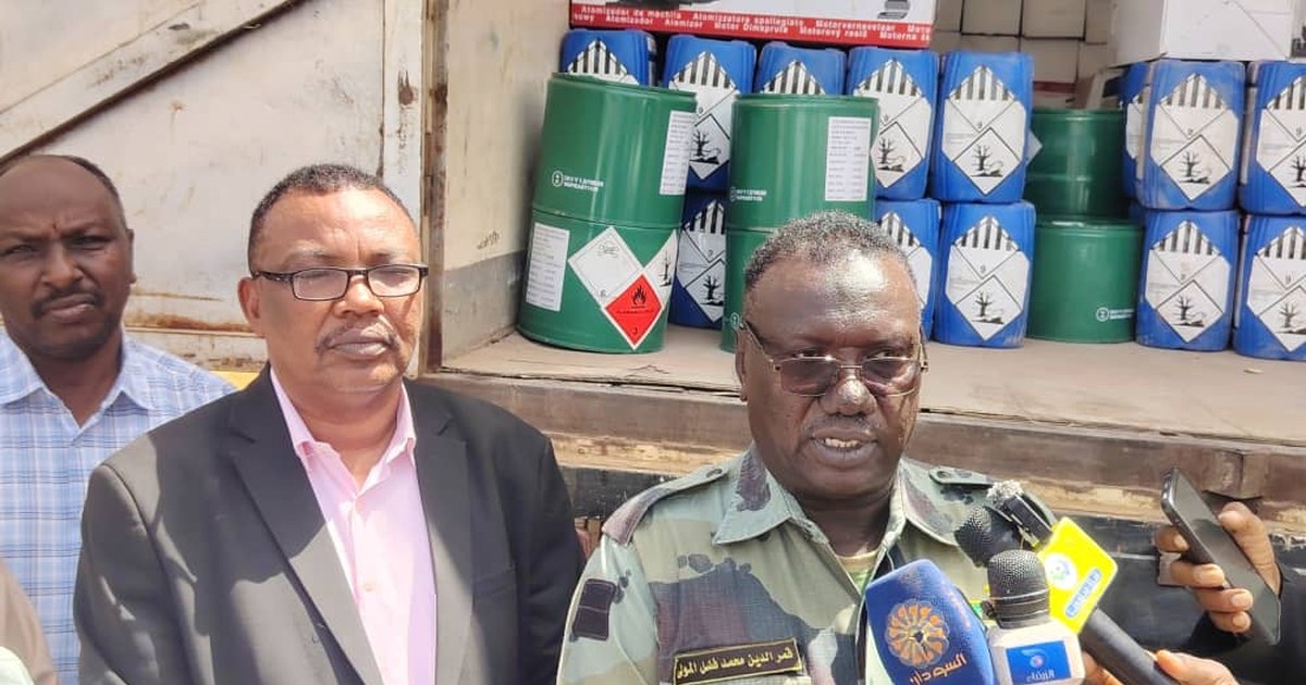 ولاية النيل الأبيض تتسلم معينات مكافحة نواقل الأمراض بدعم اتحادي