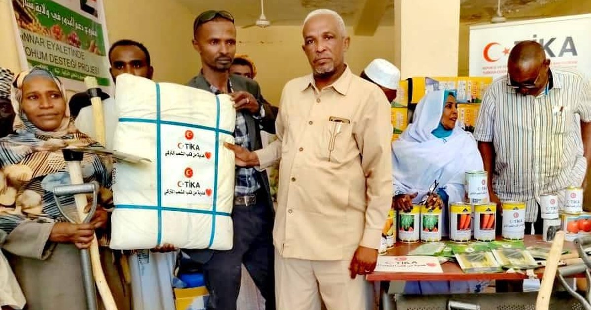 تيكا التركية تدعم قطاعي الأسماك والزراعة بسنار