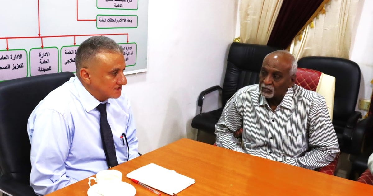 تنسيق بين صحة الخرطوم وكلية الطب بجامعة الخرطوم لتدريب الطلاب بالمستشفيات العاملة بالولاية