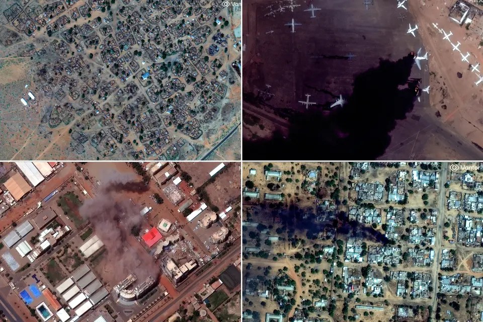 كيف كشفت الدماء المرئية من الفضاء فظائع الحرب في السودان؟